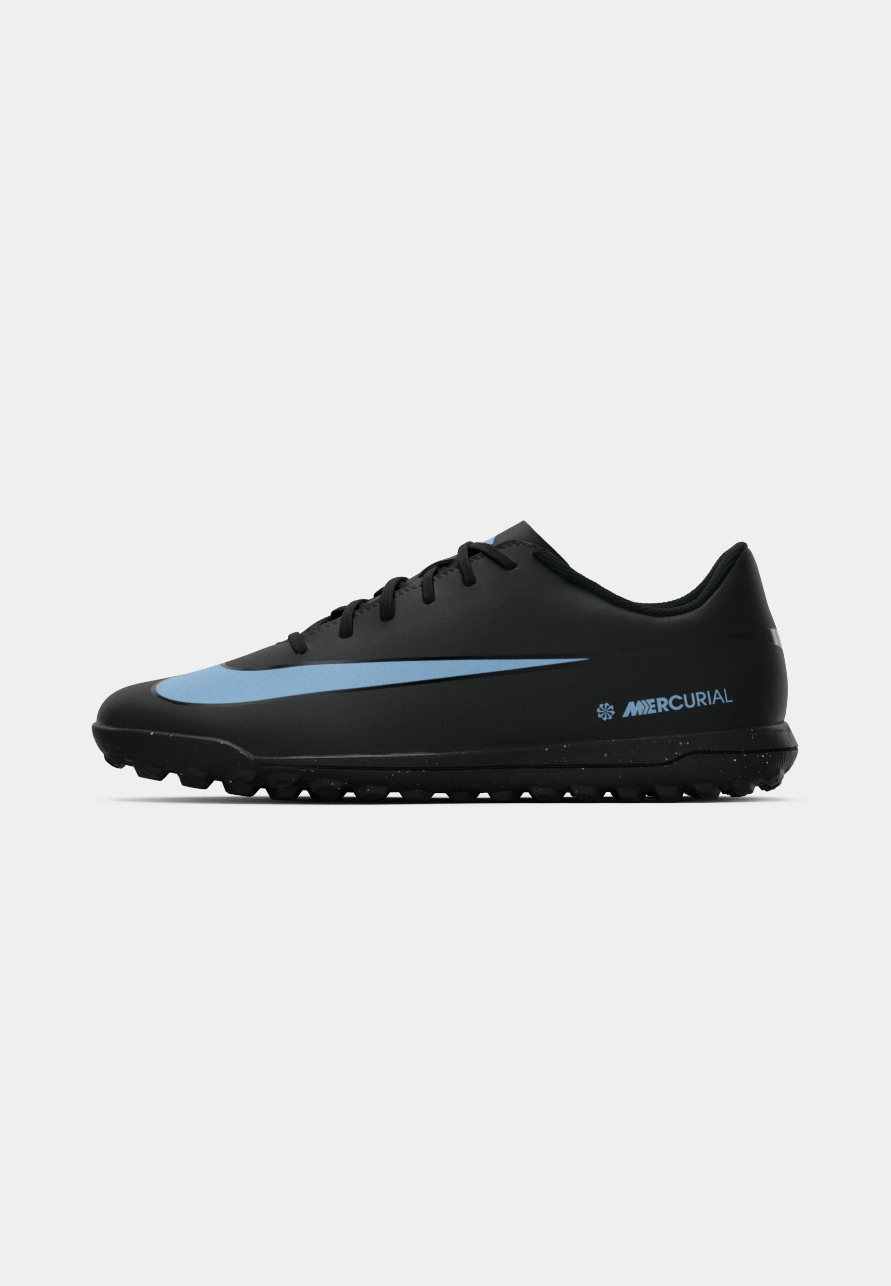 Nike Performance MERCURIAL VAPOR 16 CLUB TF - Turf voetbalschoenen - zwart/ijsblauw