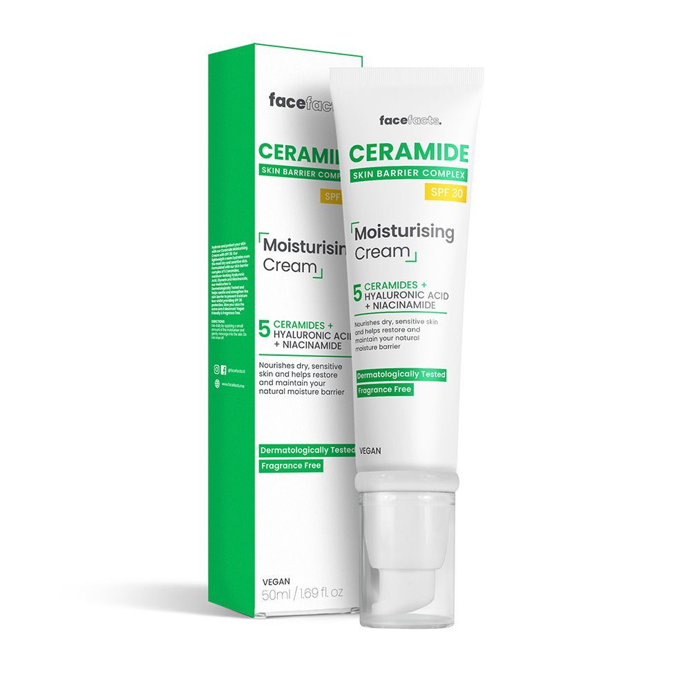 Vlažilna krema s ceramidi SPF30 Vlažilne kreme za obraz