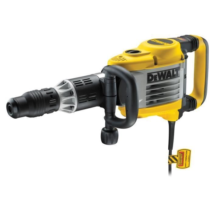 Martillo demoledor eléctrico DEWALT SDS MAX 1550W 19 julios - D25902K - Negro