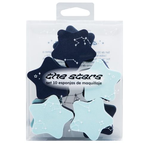 Сет од 10 сунђера за шминку The Stars Сунђери за шминку
