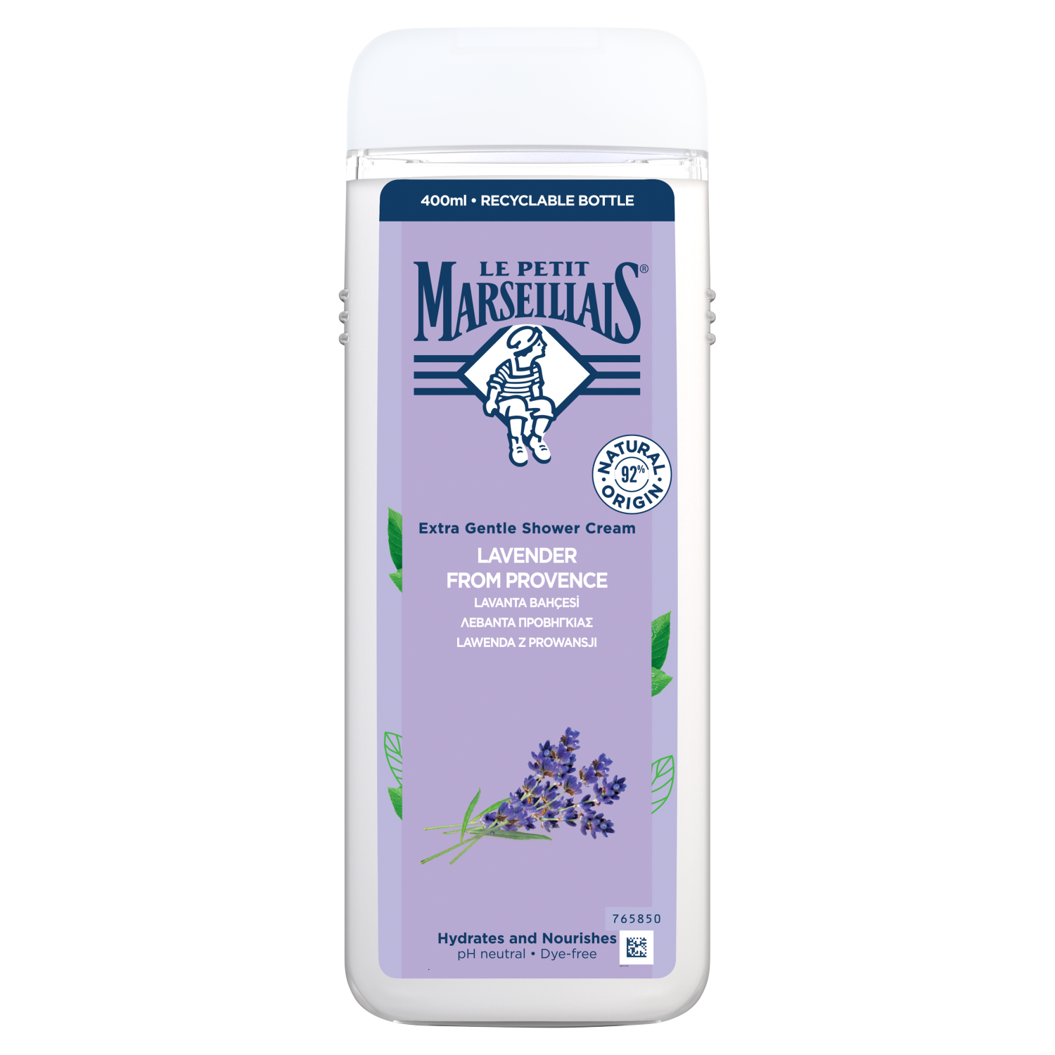 Le Petit Marseillais Lavendel fra Provence