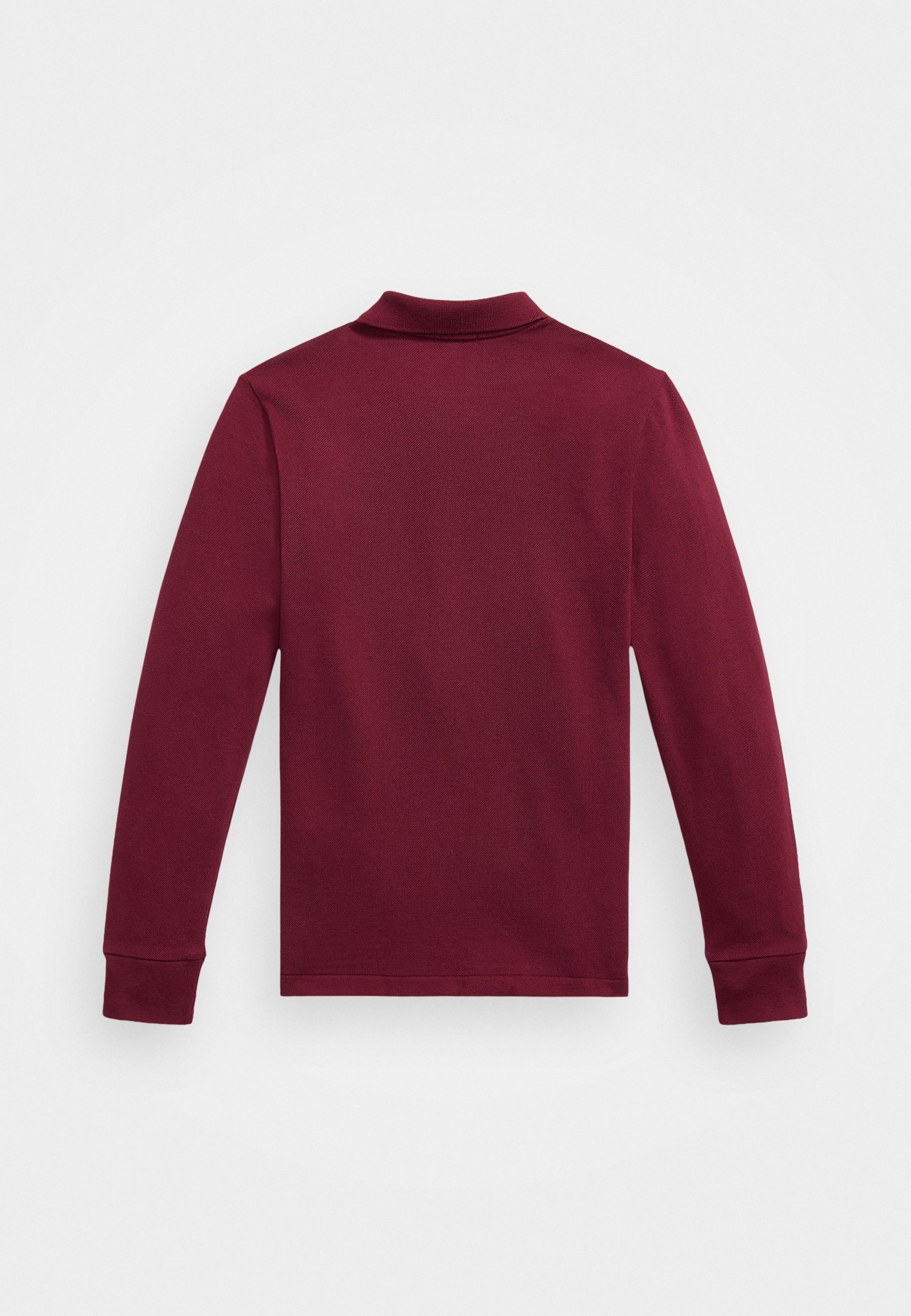 Polo Ralph Lauren Slim Fit katoenen mesh polo - Poloshirt - klassiek wijnrood