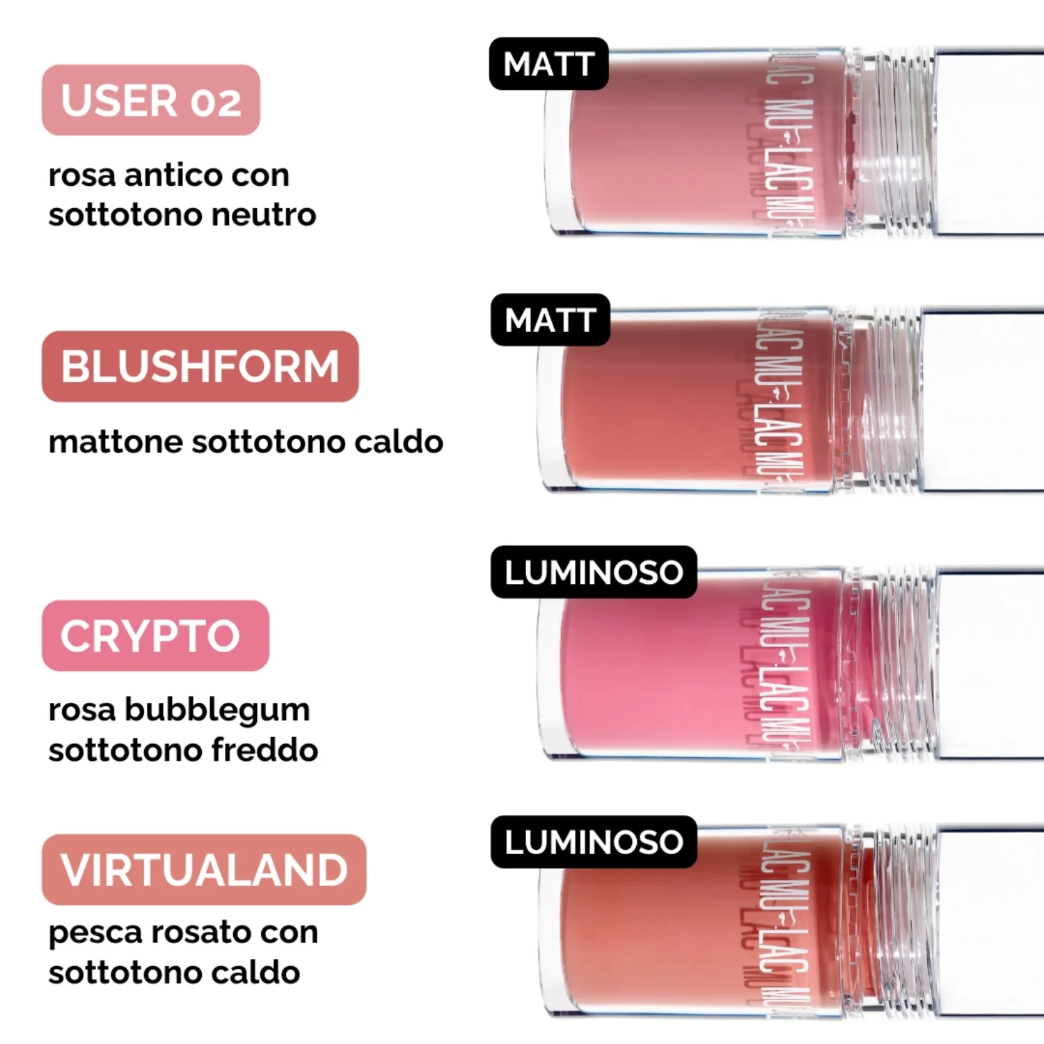 Viso 3DVERSE - Matt Liquid Blush All Over - Fard crema