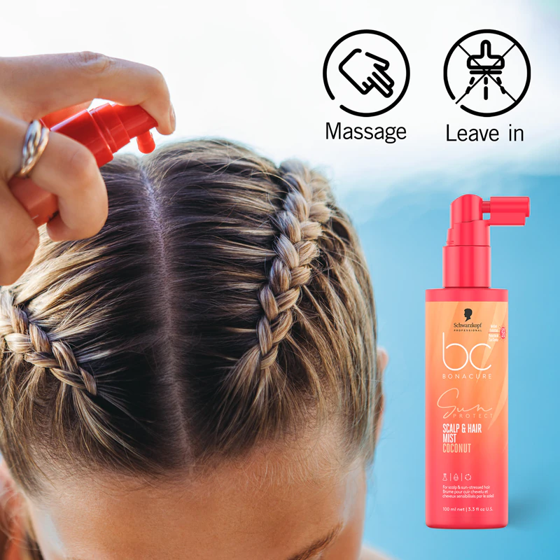 Schwarzkopf Professional BC Bonacure Sun Protect Scalp & Hair Mist beschermende sprayshampoo voor vermoeid haar en hoofdhuid