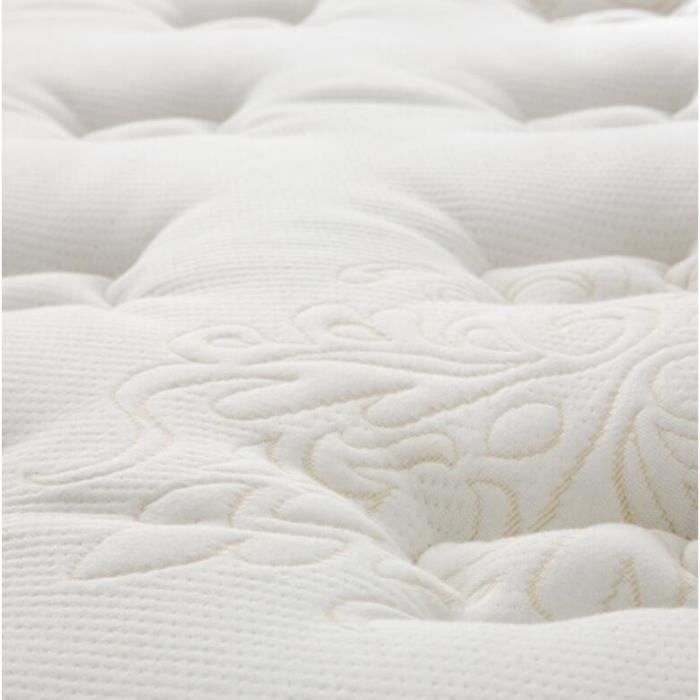 Colchón de espuma viscoelástica de 140x190 cm Memo + 27 cm de grosor - 7 zonas de confort + espuma viscoelástica adaptativa - IZTOSS