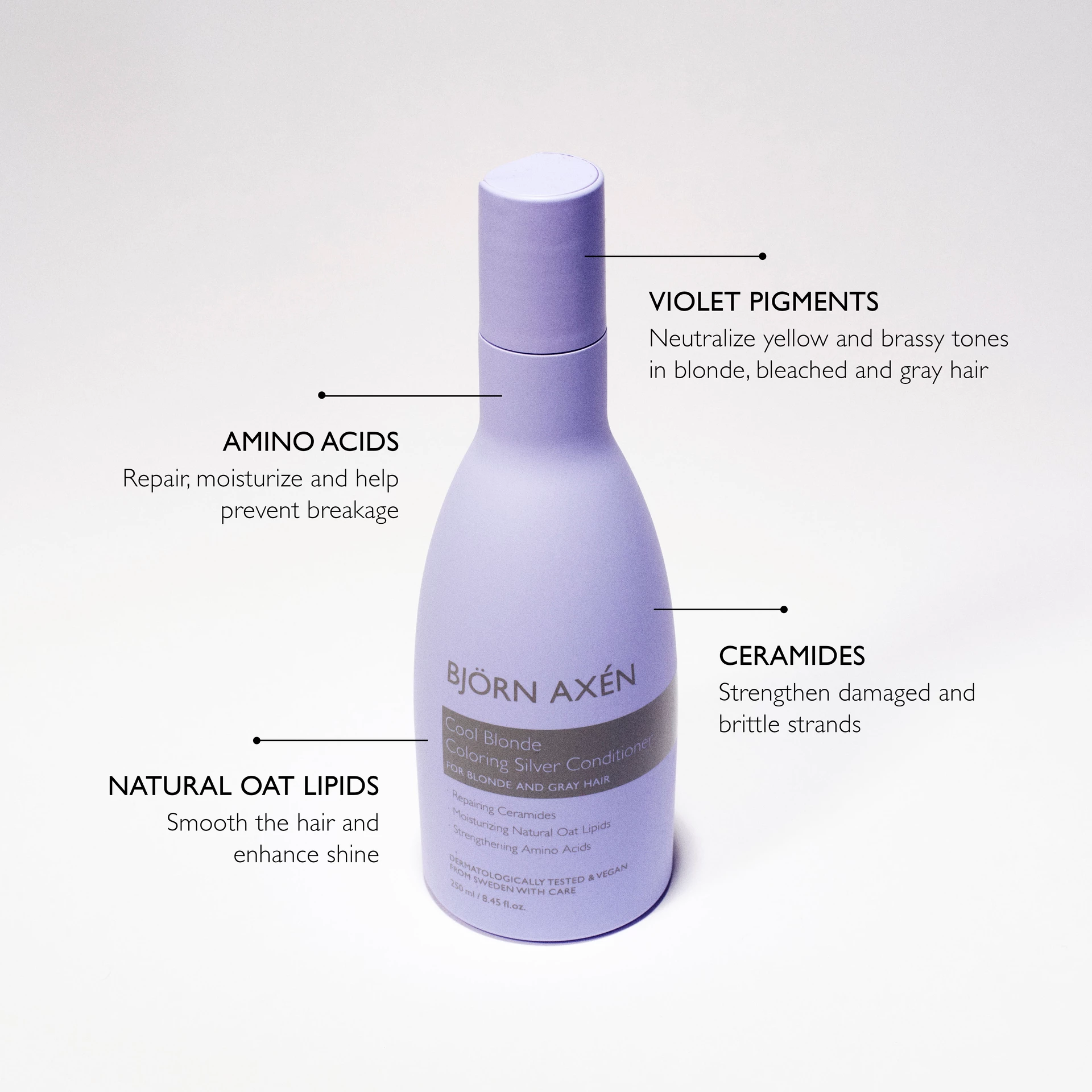 Balsam argintiu colorant Cool Blonde 250 ml - Björn Axén