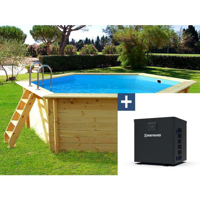 Piscina de madera 