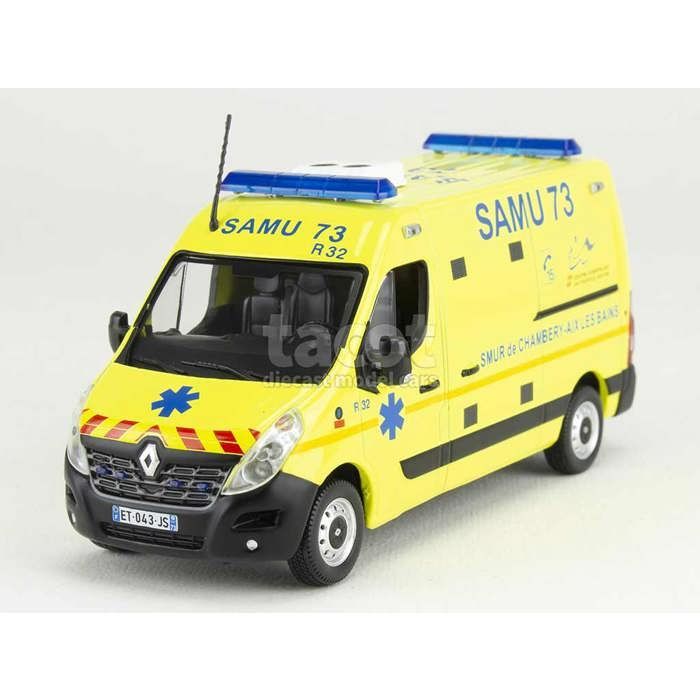 Modellino da collezione - NOREV - Renault Master III Ambulanza SAMU 73 2014 - Scala 1/43 - Metallo assemblato