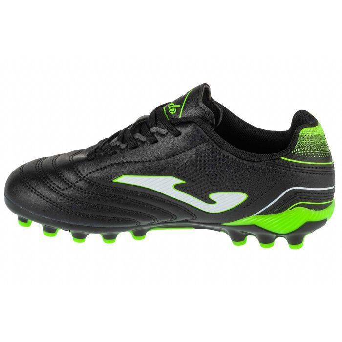 Voetbalschoenen - JOMA - Toledo Jr 2501 AG - AG-noppen - Zwart - Synthetisch bovenwerk