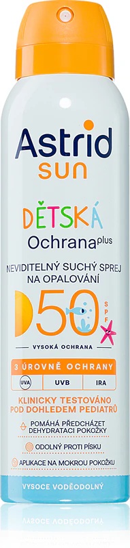 Astrid Sun nematomas apsauginis kremas nuo saulės vaikams