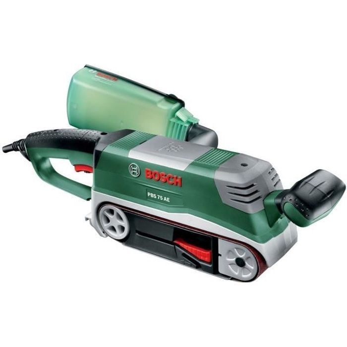 Ponceuse à bande Bosch - PBS 75 AE (Livré avec 1 bande abrasive G 80 et Coffret Standard)