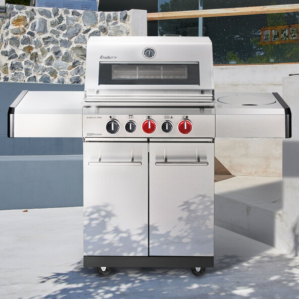 Grill à gaz Kansas Pro 3 SIK Turbo II