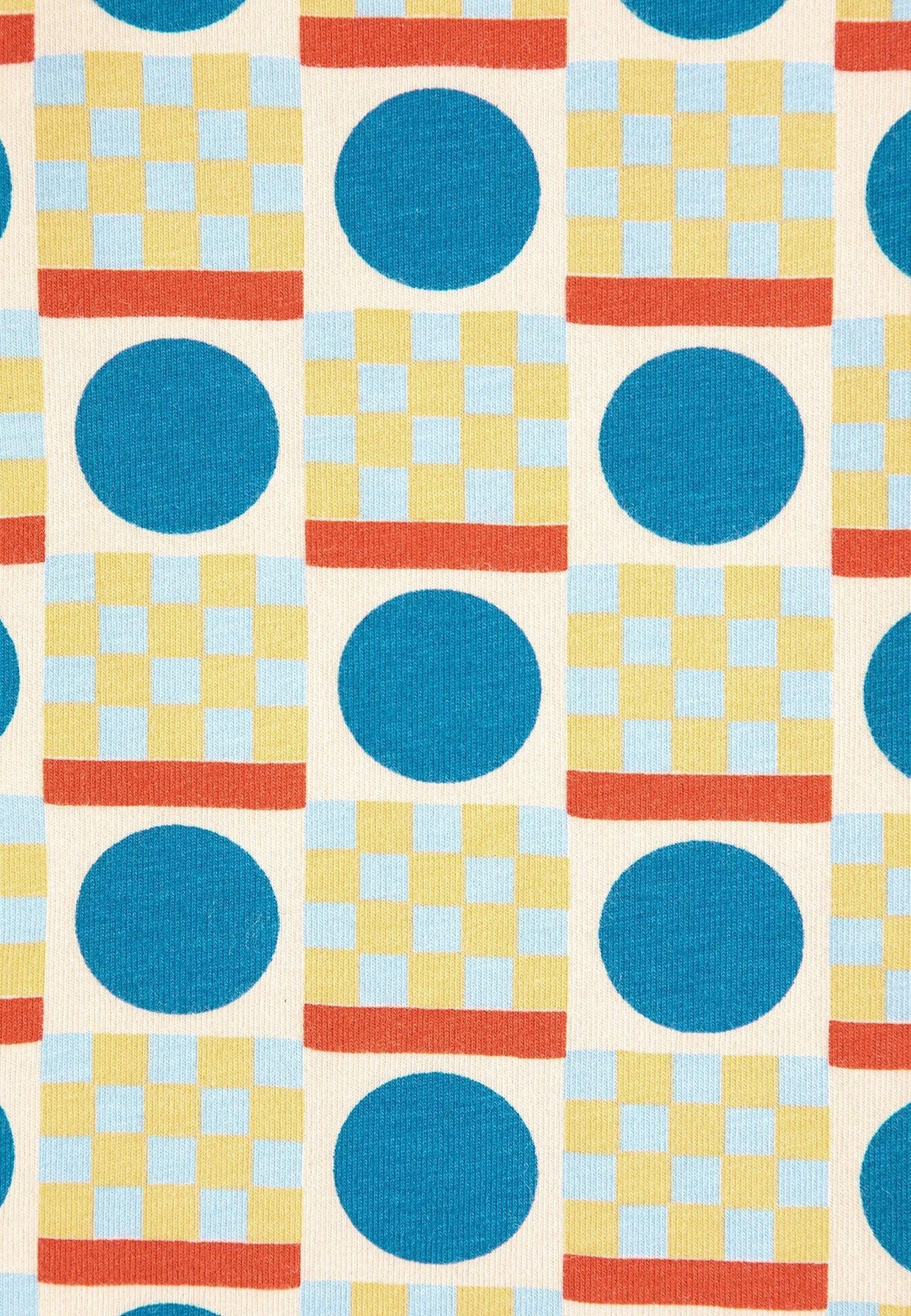 Bobo Choses GEOMETRIC SCACS - Leggings - Broeken - gebroken wit