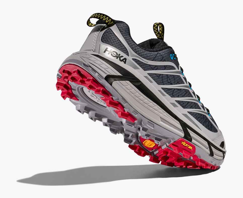 HOKA Mafate Three2 Grigio cenere / Orbita esterna