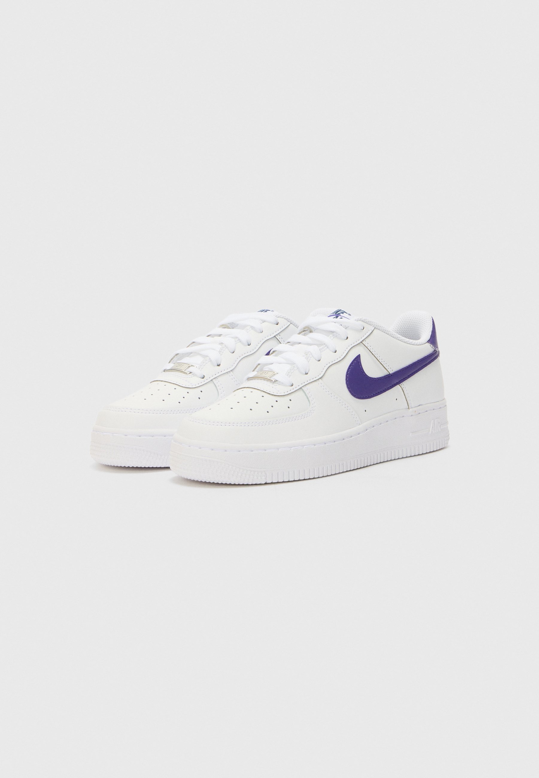 Nike Sportswear AIR FORCE 1 UNISEX - Tenisky - white/court purple/midnight navy
