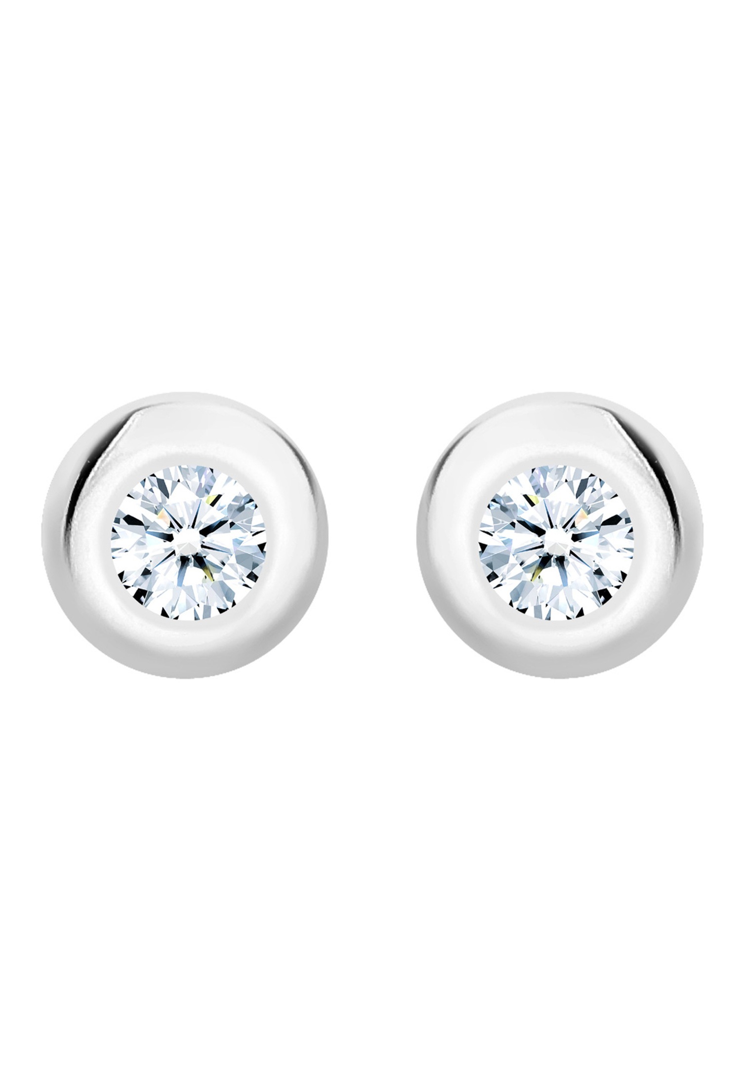 Elli DIAMONDS Basic Diamant (0.06 ct.) 925 Silber Geschenkidee