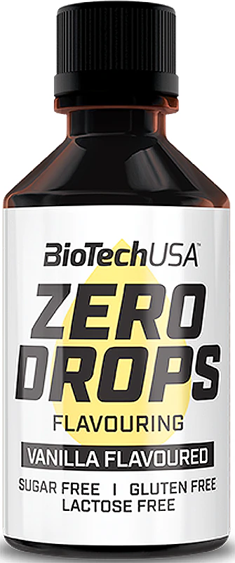 BioTechUSA Zero Drops Ochutený doplnok stravy s korením Bez kalórií