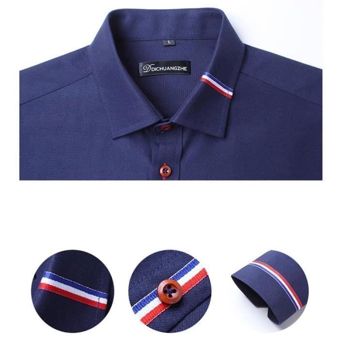 Men's Slim Fit Oxford Shirt, Long Sleeve Casual Shirt, Solid Color, Comfortable - White