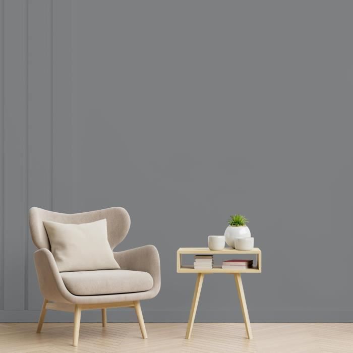 RIPOLIN Ultra Covering Satin Paint for Kitchen, Bedroom, Living Room, Dining Room, Entrance, Hallway - Slate Grey