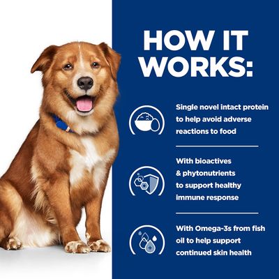 Aliment humide complet Hill's Prescription Diet Canine Derm pour chiens