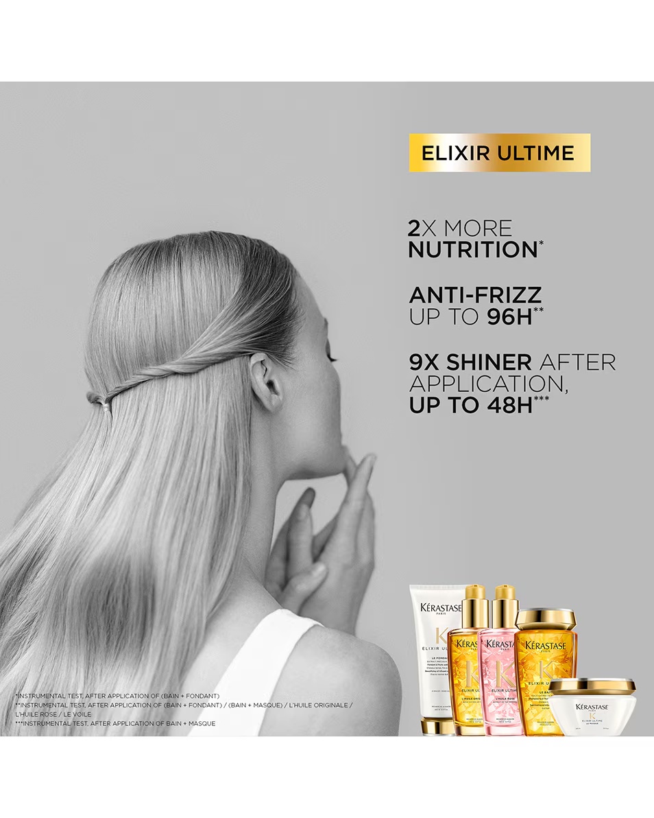 KÉRASTASE ELIXIR ULTIME HUILE LAVANTE BAIN ELIXIR ULTIME HUILE LAVANTE BAIN ELXR ULTIME