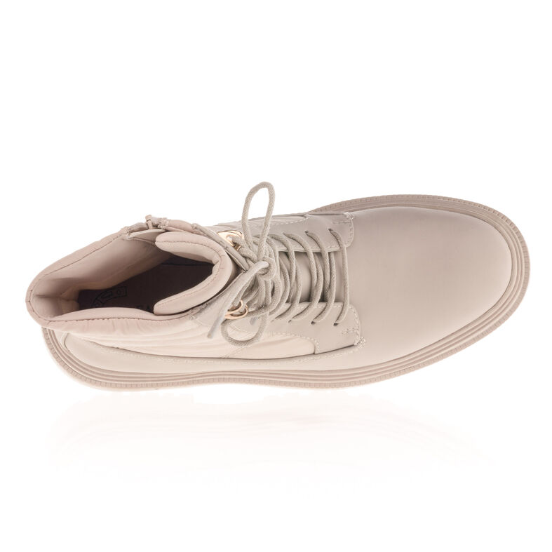 Beige dameslaarzen / enkellaarzen