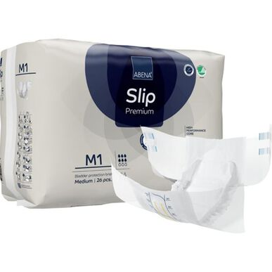 Abena Slip Premium høypresterende kjerne pustende inkontinensbleie, 26 enheter.