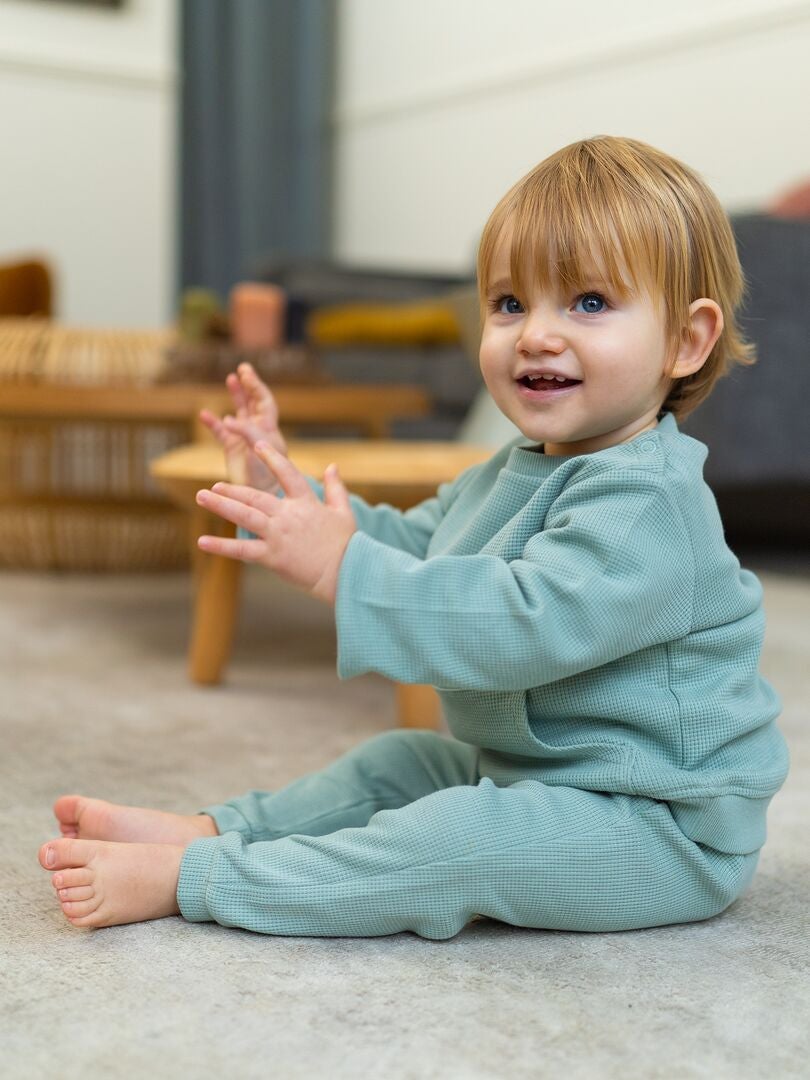 Sweatshirt + broek set - 2-delig - GROEN