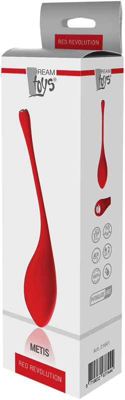 Ovo vibratório Metis Red Revolution da Dream Toys