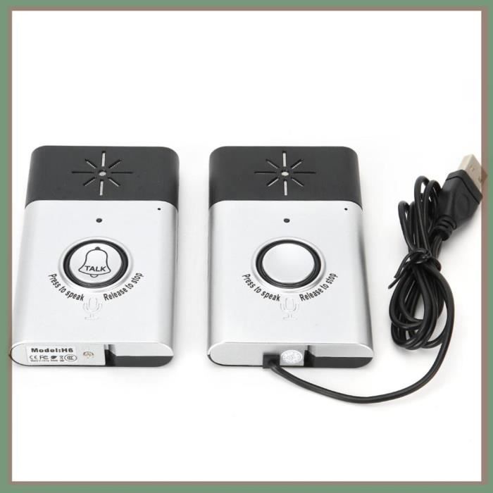 Portable Wireless Intercom Signal MiniVocal - 200m Transmission Distance - Clear Sound Quality