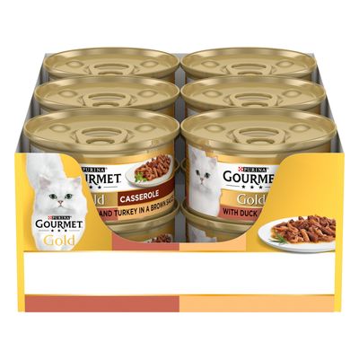 Paquete Mega de Trozos Delicados Gourmet Gold 48 x 85 g