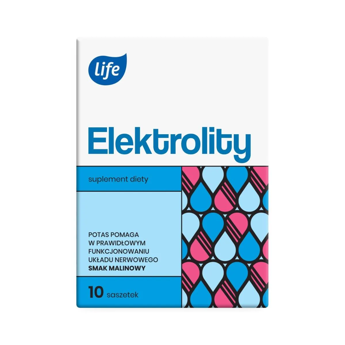Life Elektrolity, Smak malinowy, Saszetki