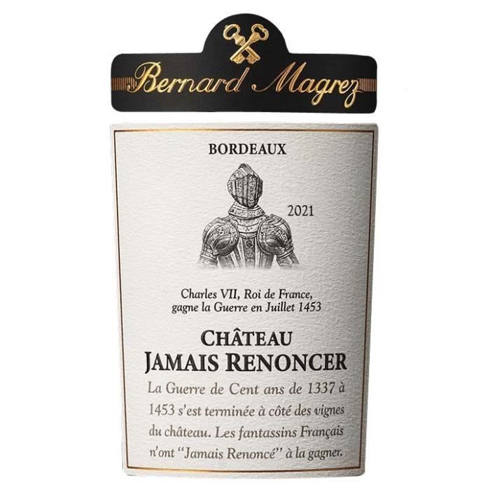 Château Jamais Renoncer 2021 Bordeaux - Vinho Tinto Bordeaux