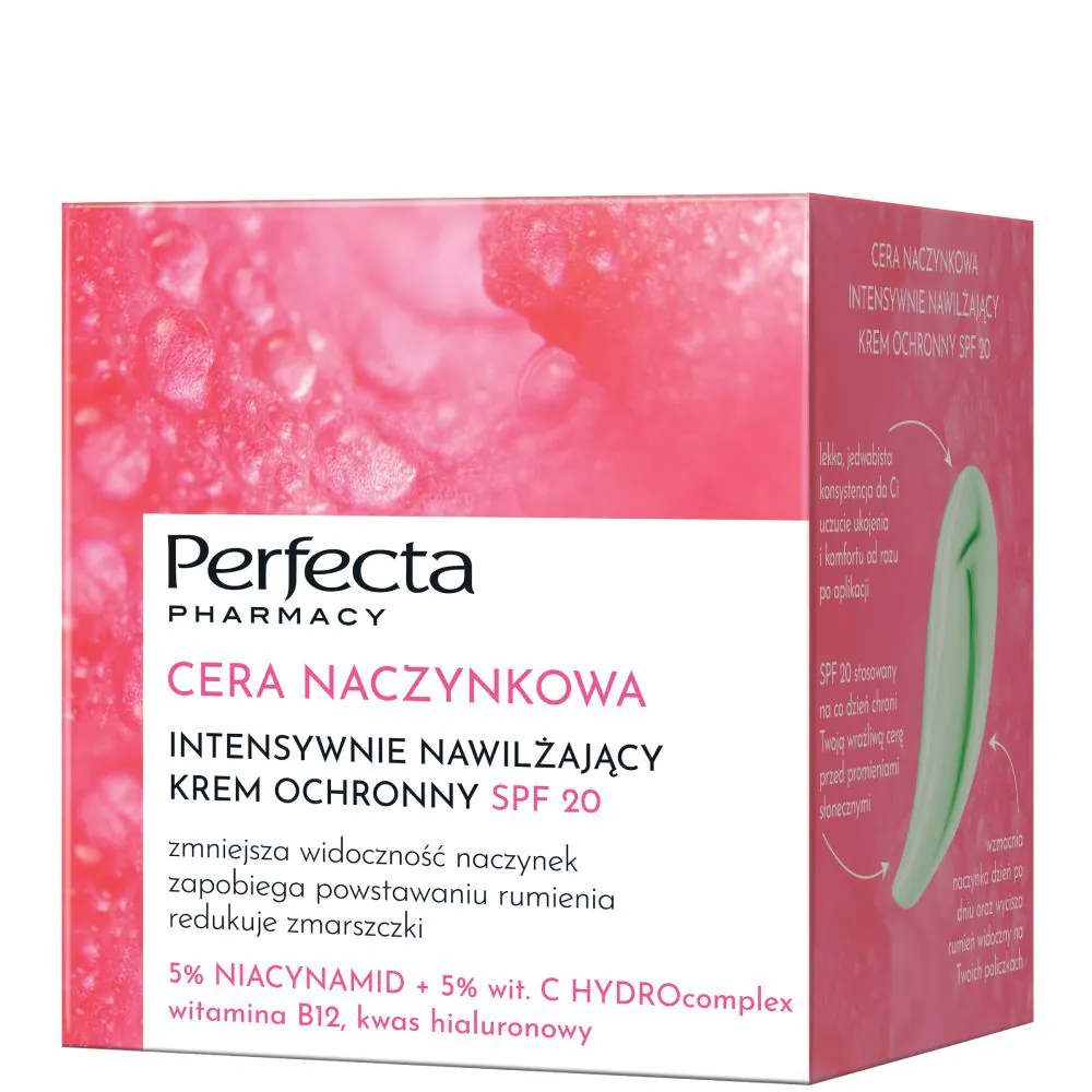 Perfecta Krem ochronny intensywnie nawilżający SPF20