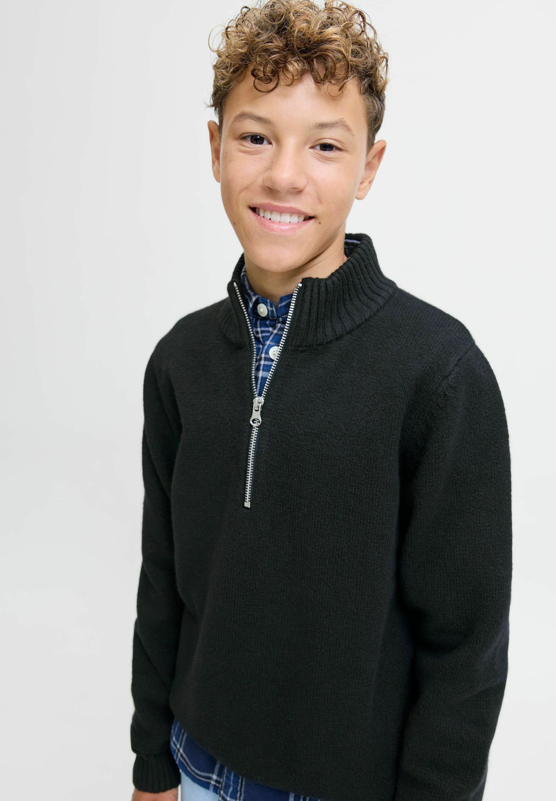 Jack & Jones Junior Trui - zwart