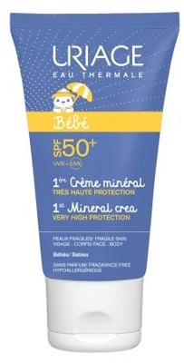 URIAGE Crème Minérale Première SPF50+ 50 ml Protection Solaire