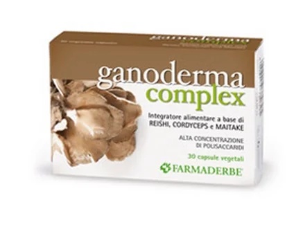 FARMADERBE Voedingssupplement met ganoderma Farmaderbe Complex voor het lichaam 30 capsules