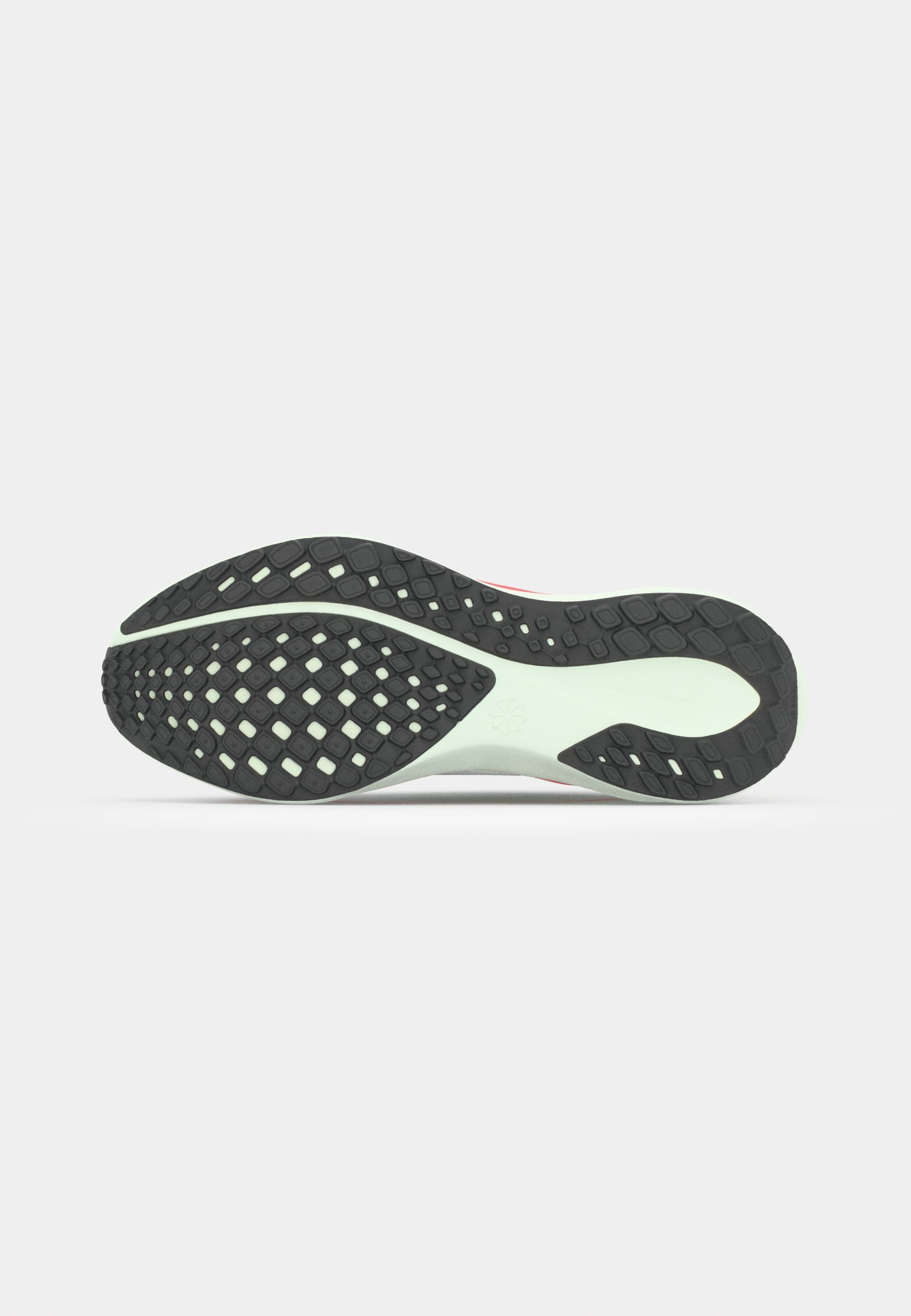 Nike Performance AIR ZOOM PEGASUS 41 - Løpesko for landeveiskjørt - hvit/metallisk sølv/barely grønn/bright crimson/svart