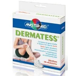 MASTER AID Dermates niet-geweven gaas 10x10 100 stuks