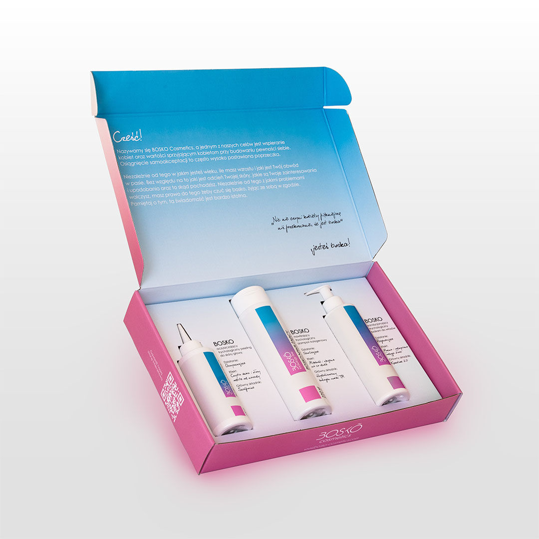 Gamme Trichologie de Bosko Cosmetics