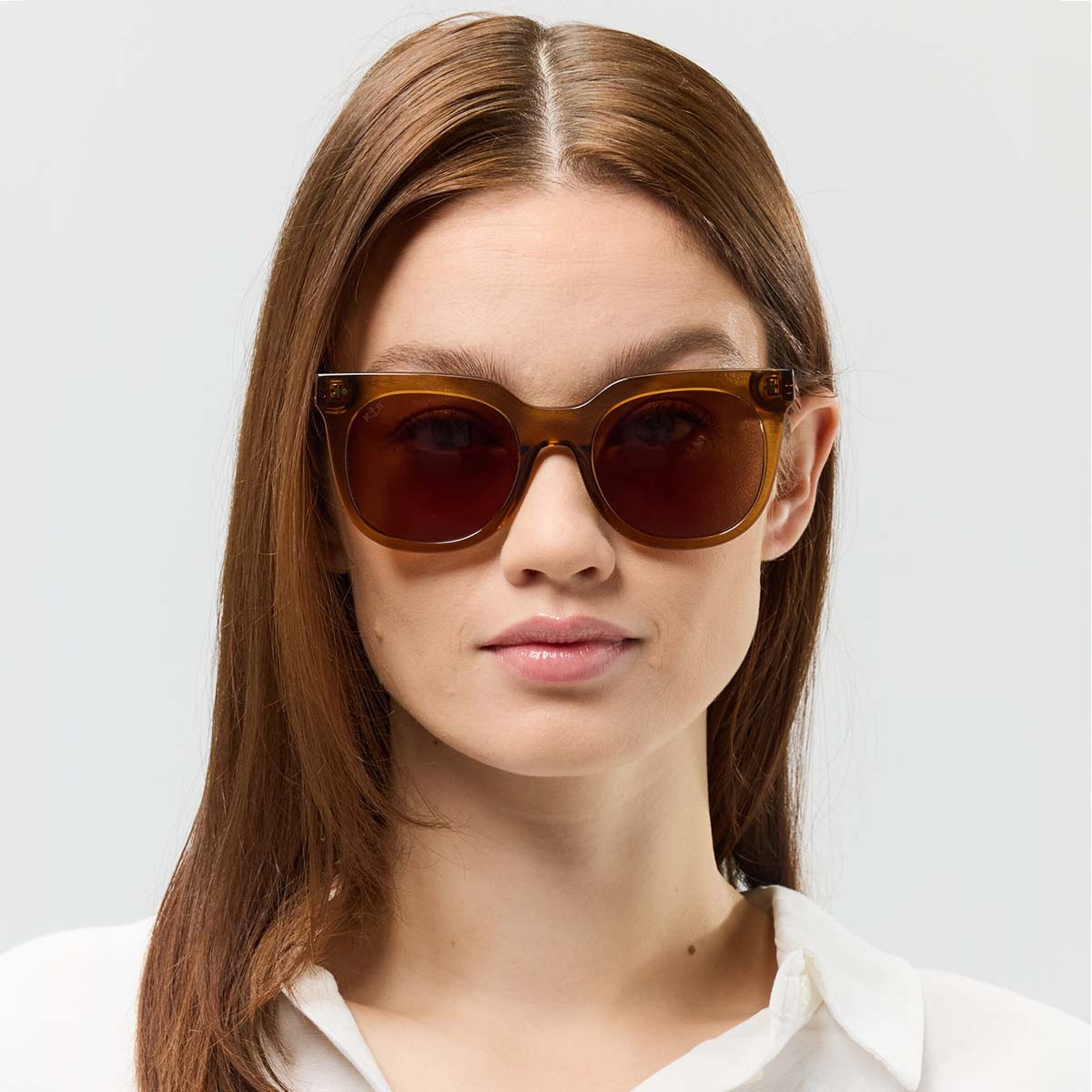 Florence Caramel Transparent Brun