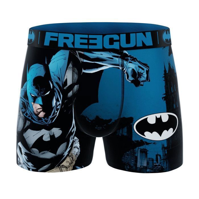 Freegun DC Comics Boys' Boxer Shorts - Blue (Pack of 3)