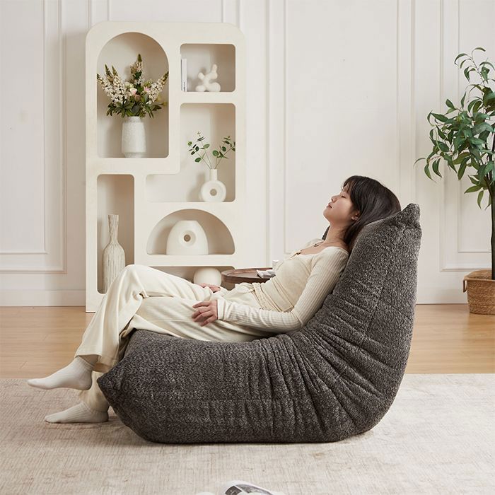 Togo 2-Seater Chenille Sofa, Togging Design, Armless Lounge Chair, Memory Foam – Cloud Comfort