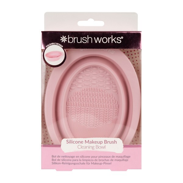 Silikonová čisticí miska na štětce na make-up Brushworks
