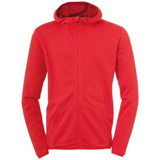 Veste à capuche Essential rouge Uhlsport