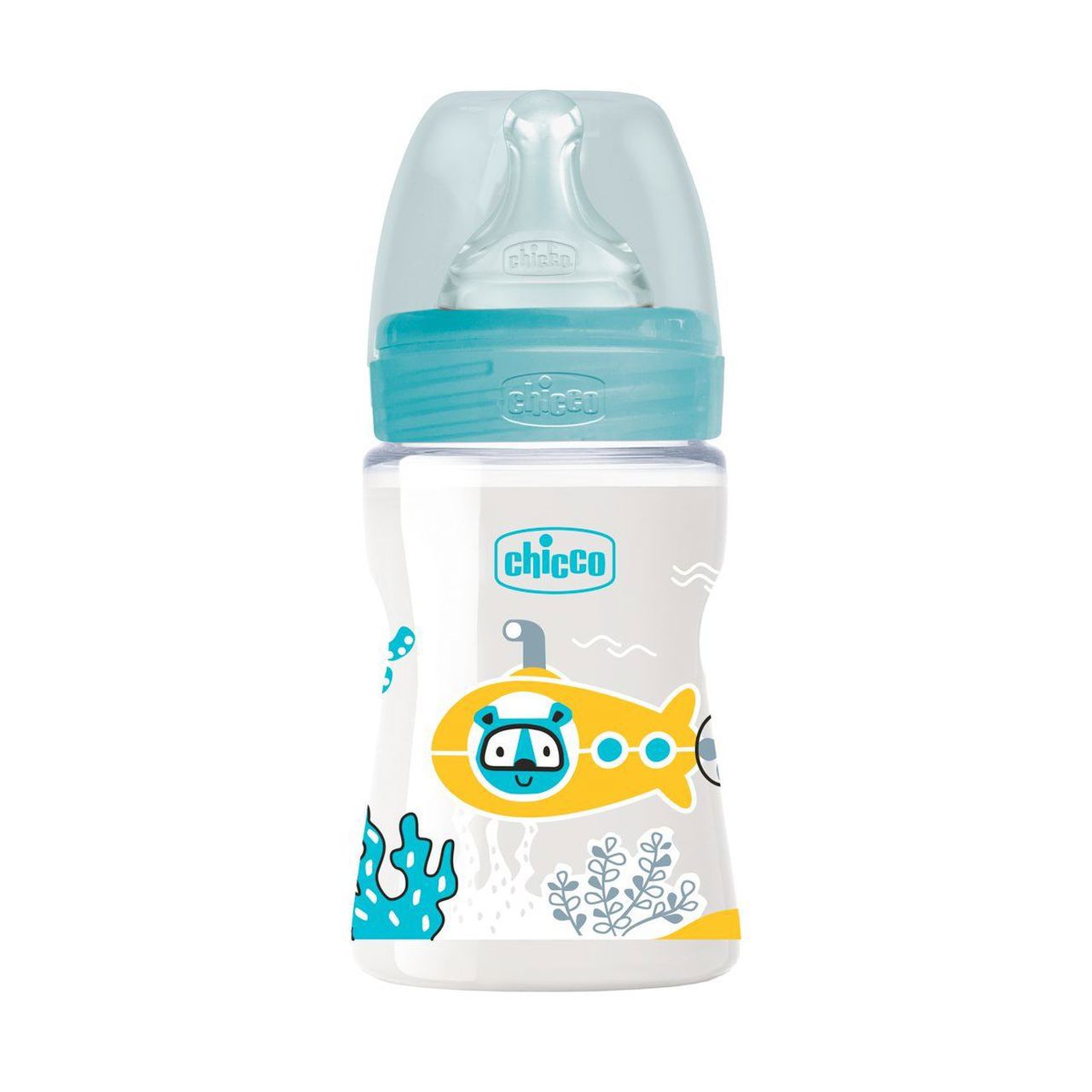 Μπιμπερό σιλικόνης Well-being 150ml 0m+
