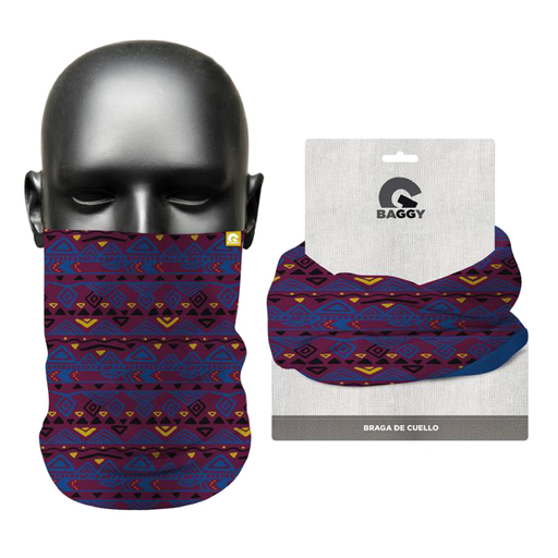  Cuello Polar Braga 100% Poliéster Baggy Étnico