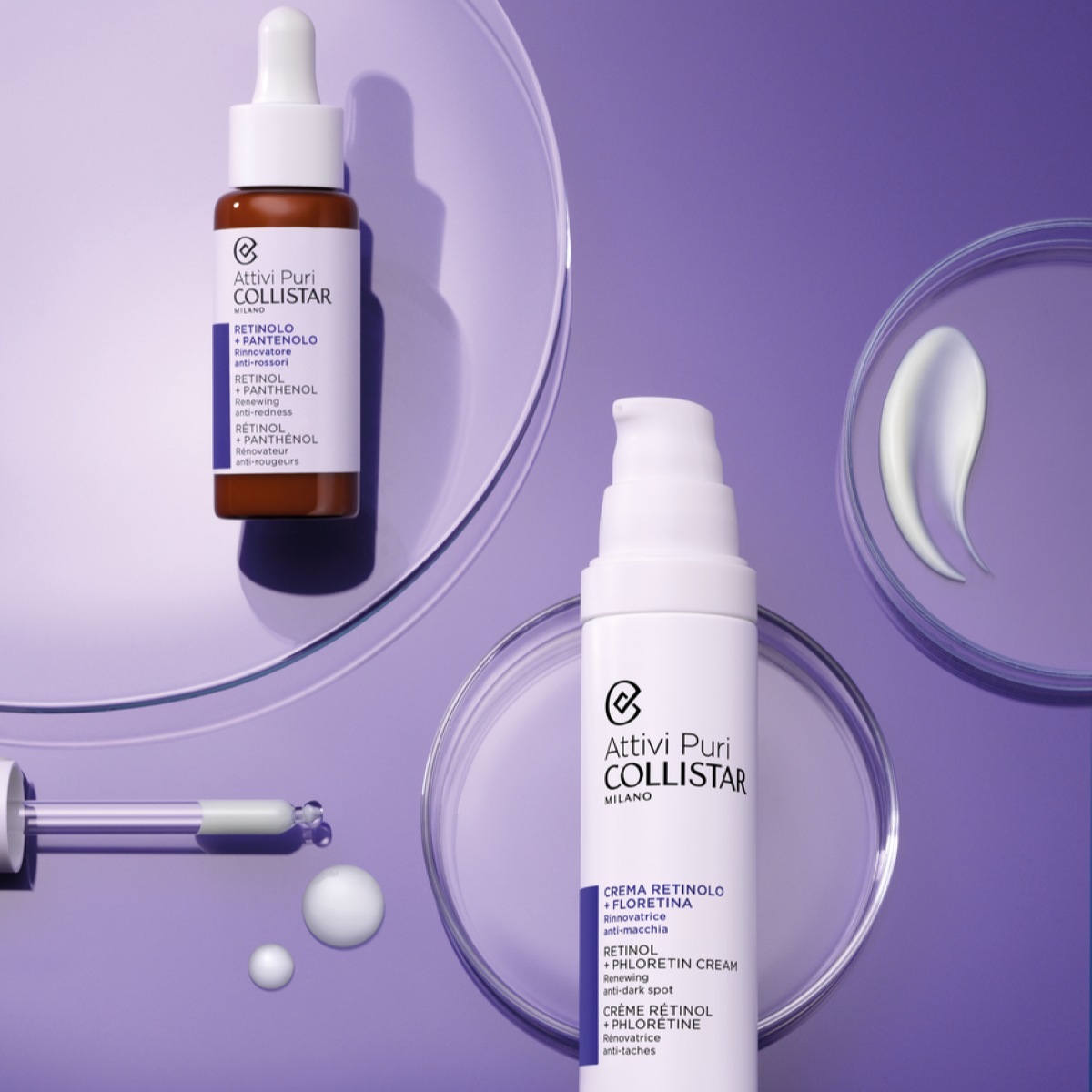 Collistar Anti-Aging-Serum Attivi Puri Attivi Puri Retinol + Panthenol Tropfen – 30 ml