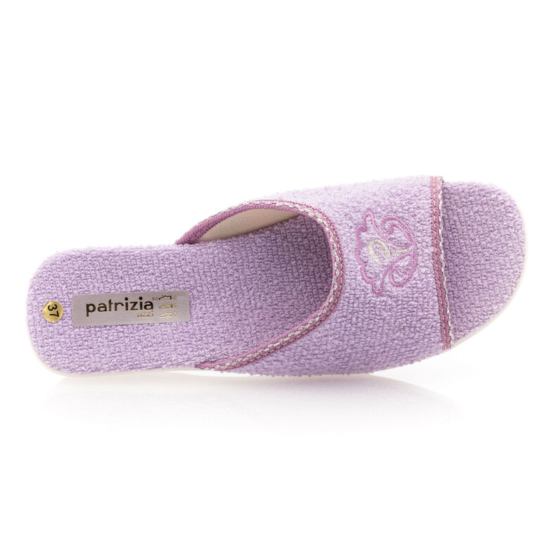 Pantofole viola da donna