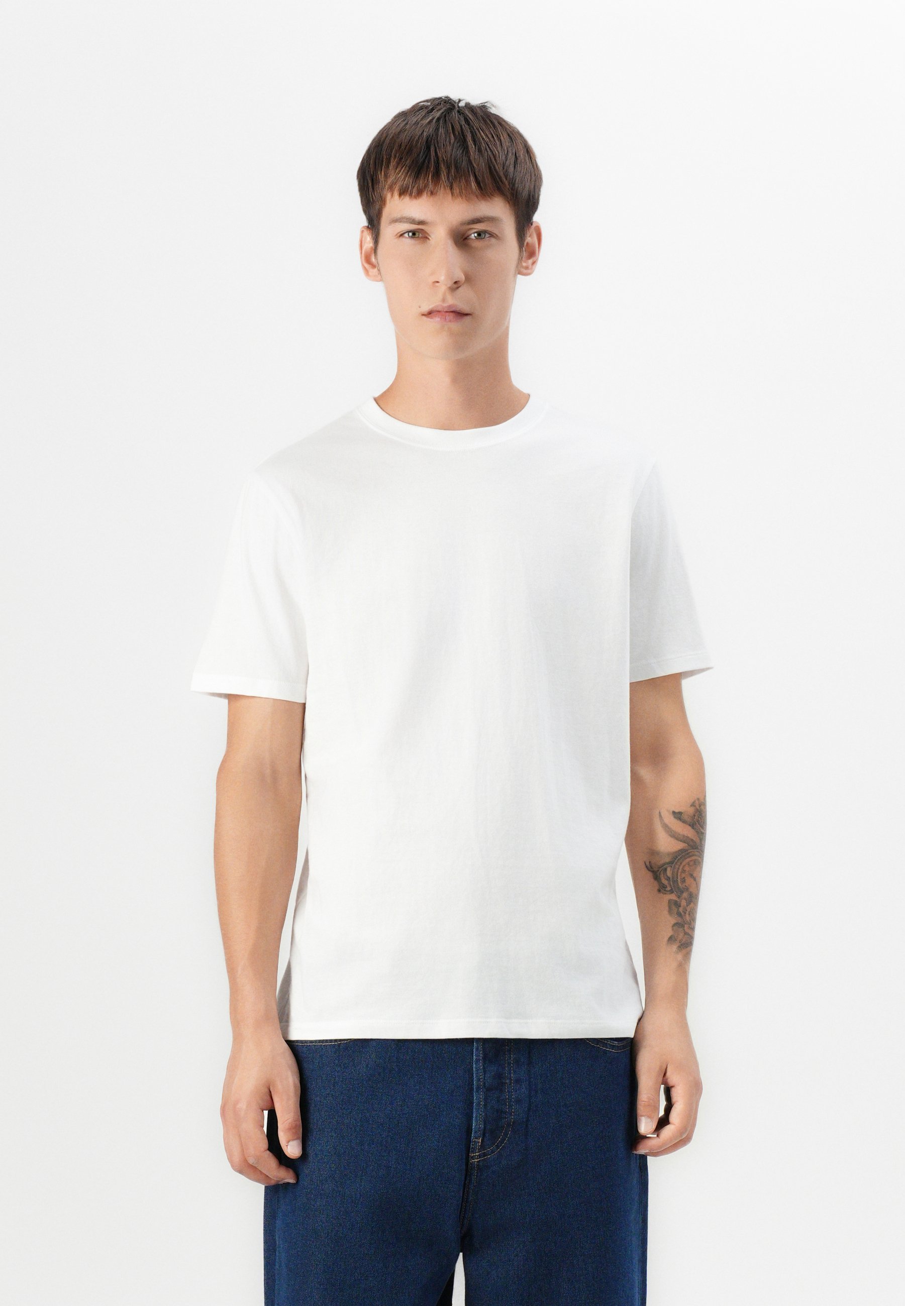 GAP EVERYDAY SOFT CREW SOLID – Basic-T-Shirt – weiß